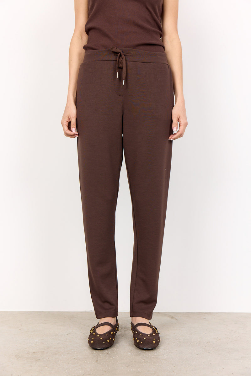 Banu 157 Trouser - Hot Fudge