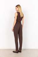 Banu 157 Trouser - Hot Fudge