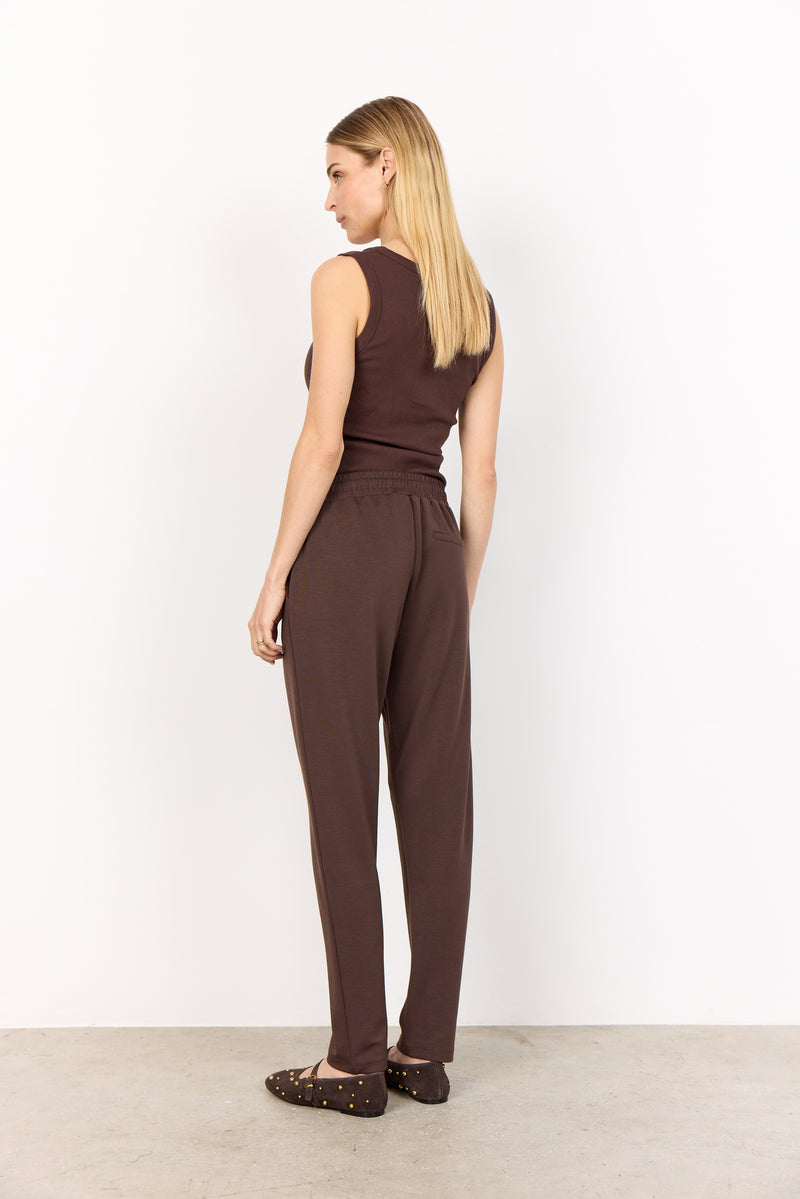 Banu 157 Trouser - Hot Fudge