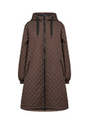 Fenya 73 Quilted Jacket - Hot Fudge