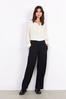 Siham 48 Wide Leg Trouser - Black