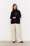 Felica 1 Contrast Pkt Jacket - Black