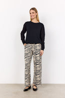 Banu 247 Lace Sleeve Jumper - Black