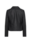 Gunilla 7 FauxLeather Jacket - Black