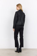 Gunilla 7 FauxLeather Jacket - Black