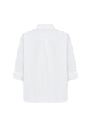 Netti 129 High Neck Blouse - White