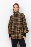 Gerlinde2 Plaid Print Jacket - Forest Night Combi