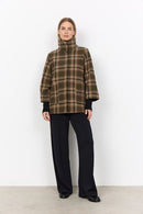 Gerlinde2 Plaid Print Jacket - Forest Night Combi
