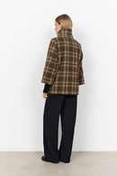 Gerlinde2 Plaid Print Jacket - Forest Night Combi