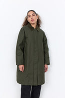 Gia 2 Long Cord Collar Jacke - Forest Night