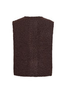Shaima 10 Waistcoat - Chocolate Plum