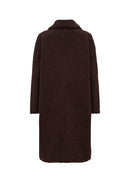 Mukite 2 Teddy Jacket - Chocolate Plum