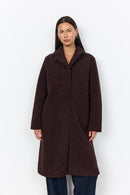 Mukite 2 Teddy Jacket - Chocolate Plum
