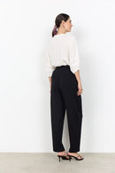 Banu 321 Pleated Trouser - Black