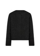 Shaima 11 Round Neck Jacket - Black
