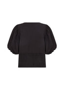 Radia 236 Puff Sleeve Blouse - Black