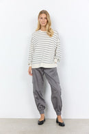 Barni Stripe Jumper - Cream Combi