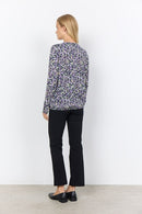 All Over Print Blouse - Lilac Breeze Combi