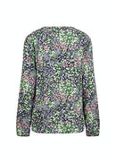 All Over Print Blouse - Lilac Breeze Combi