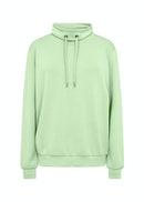 Banu125 High Neck Sweatshirt - Bright Green