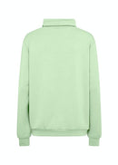 Banu125 High Neck Sweatshirt - Bright Green