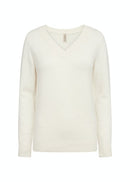 Blissa 14 Jumper - Cream Melange
