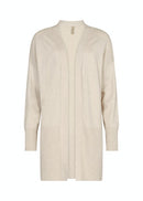 Dollie Loose Fit Cardigan - Cream Melange