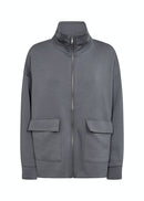 Banu Flap Pocket Sweatshirt - Iron Grey