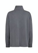 Banu Flap Pocket Sweatshirt - Iron Grey