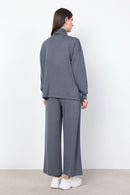 Banu Flap Pocket Sweatshirt - Iron Grey