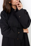 Lora Long Jacket - Black