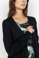 Dollie Loose Fit Cardigan - Black