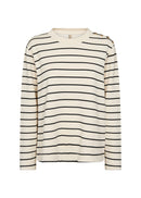 Barni 26 Stripe Jumper - Cream Combi
