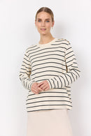Barni 26 Stripe Jumper - Cream Combi