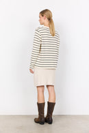Barni 26 Stripe Jumper - Cream Combi