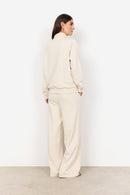 Odette 3 1/4 Zip Sweatshirt - Cream