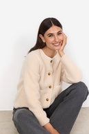 Onyx 2 Cosy Cardigan - Cream