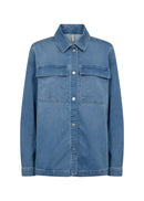 Nadira 13 Denim Shirt - Light Blue Denim