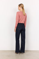 Kimberly35 Straight Leg Jean - Raw Blue Denim