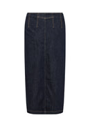 Kimberly 36 Front Zip Skirt - Dark Grey