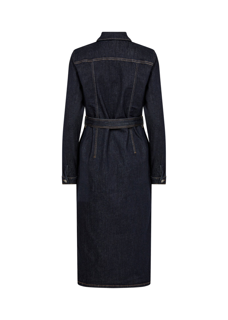 Kimberly 37 Denim Dress - Raw Blue Denim