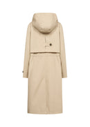 Lora 17 Hooded Raincoat - Sand