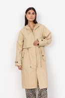 Lora 17 Hooded Raincoat - Sand