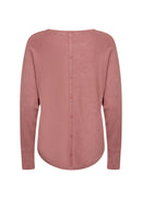 Dollie 620 Round Neck Jumper - Blush Melange