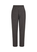 Olivine 2 Pinstripe Trouser - Dark Grey Melange