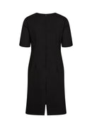 Nanni 6 V Neck Dress - Black