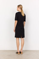 Nanni 6 V Neck Dress - Black