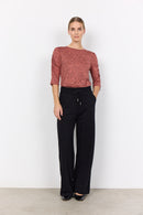 Odette 4 Drawstring Joggers - Black