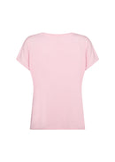 Marica 32 V Neck T-Shirt - Rose