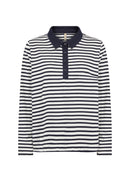 Bri 2 Striped Rugby Shirt - Navy Combi